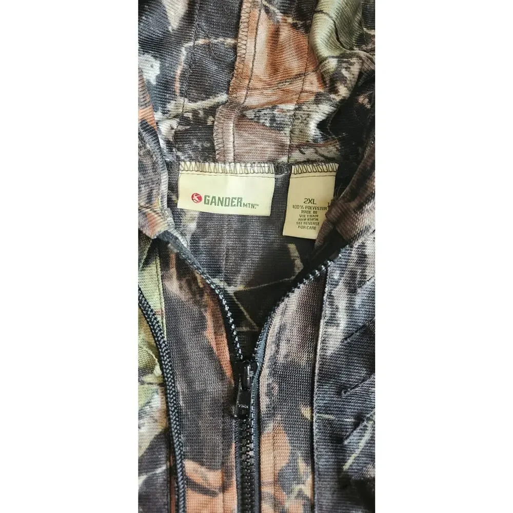Gander Mountain Camouflage Ghillie Suit Camo Hunting Jacket 2XL